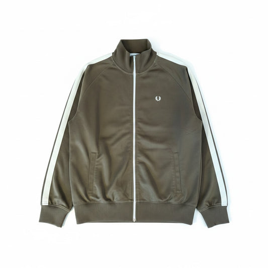 Fred Perry Trainingsjacke olive - M