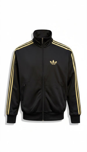 Adidas Firebird Trainingsjacke schwarz/gold - S