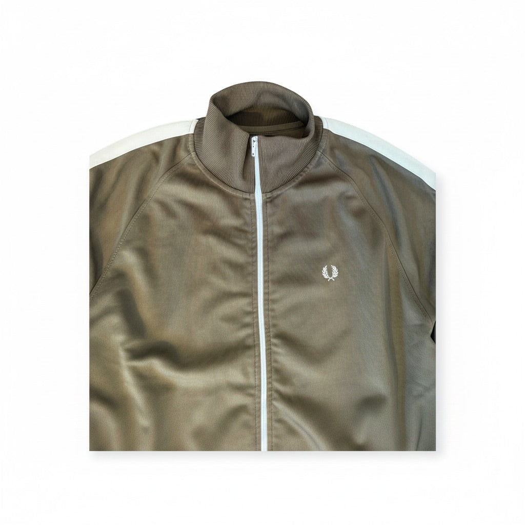 Fred Perry Trainingsjacke olive - M